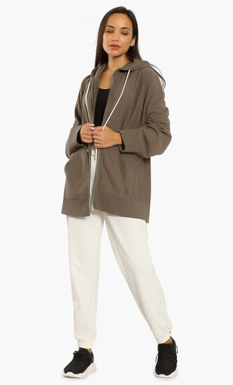 Melba Hooded Zip Jacket