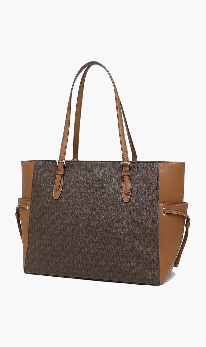 Signature Logo Print Tote Bag
