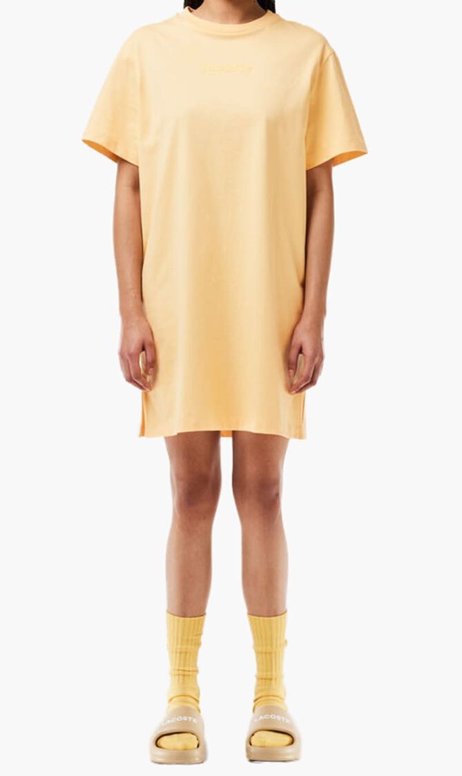 Oversized Short Sleeved Jersey Dress