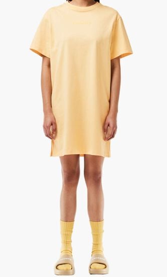 Oversized Short Sleeved Jersey Dress