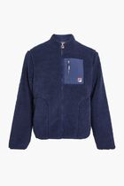 CORMAC TONAL ZIP THROUGH FLEECE JACKET