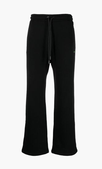 MOON CAM ARROW SWEATPANTS BLACK GREEN