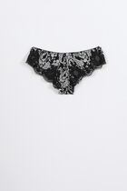 حمالة صدر بالكونيت بسلك سفلي ومزينة بنقشة زهور