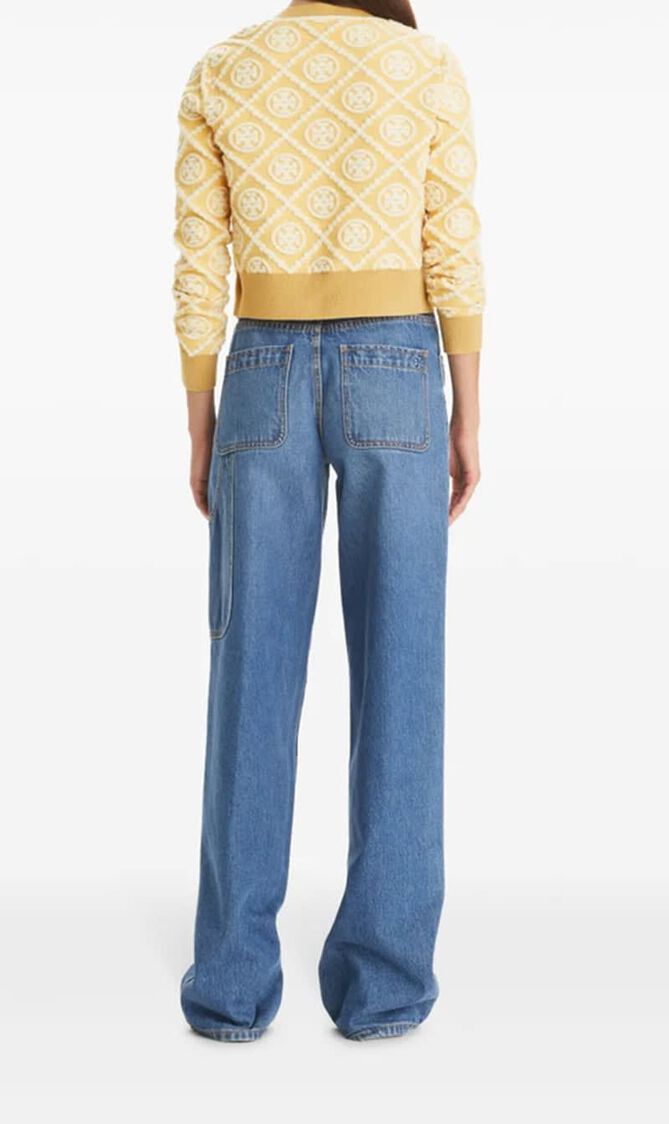 Monogram Viscose Cardigan