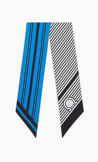 Geometric Patterned Twill Scarf