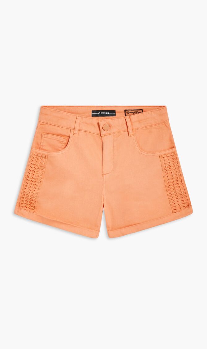 STRETCH BULL DENIM SHORTS
