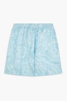 SHORTS BAROCCO PRINT SILK TWILL FABRIC