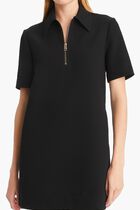 Crepe Polo Dress