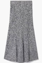 Mouline Rib Knit Skirt