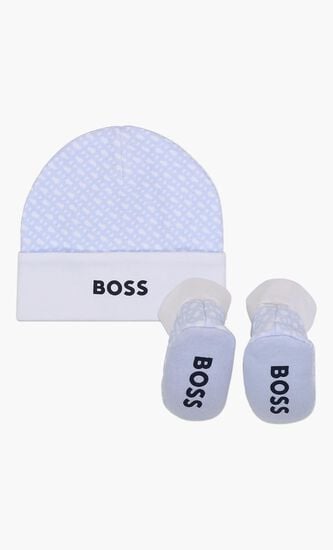 PULL ON HAT+SLIPPERS