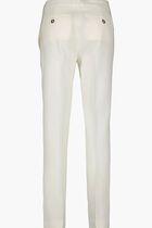 INFORMAL PANT GRAIN DE POUDRE WOOL FABRIC