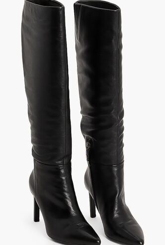 Faviola Leather Knee Boots