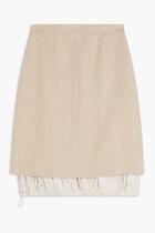 SILK LINEN SKIRT