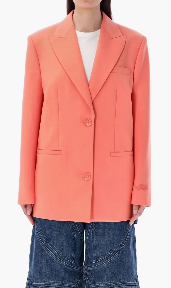 WO BLEND TOMBOY JACKET CORAL RED CORAL R