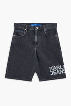 KLJ RELAXED SHORT LOGO DENIM