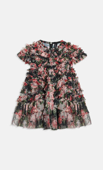 MIDNIGHT DANCE MARILLA RUFFLE KIDS DRESS