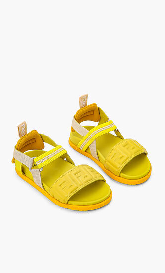 Bicolour Slingback Sandals