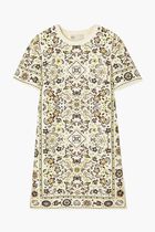 Silk Front Tshirt Dress