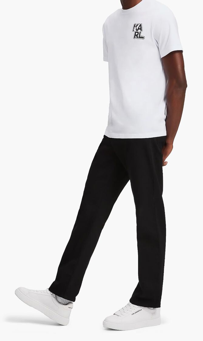 Varsity Print T Shirt