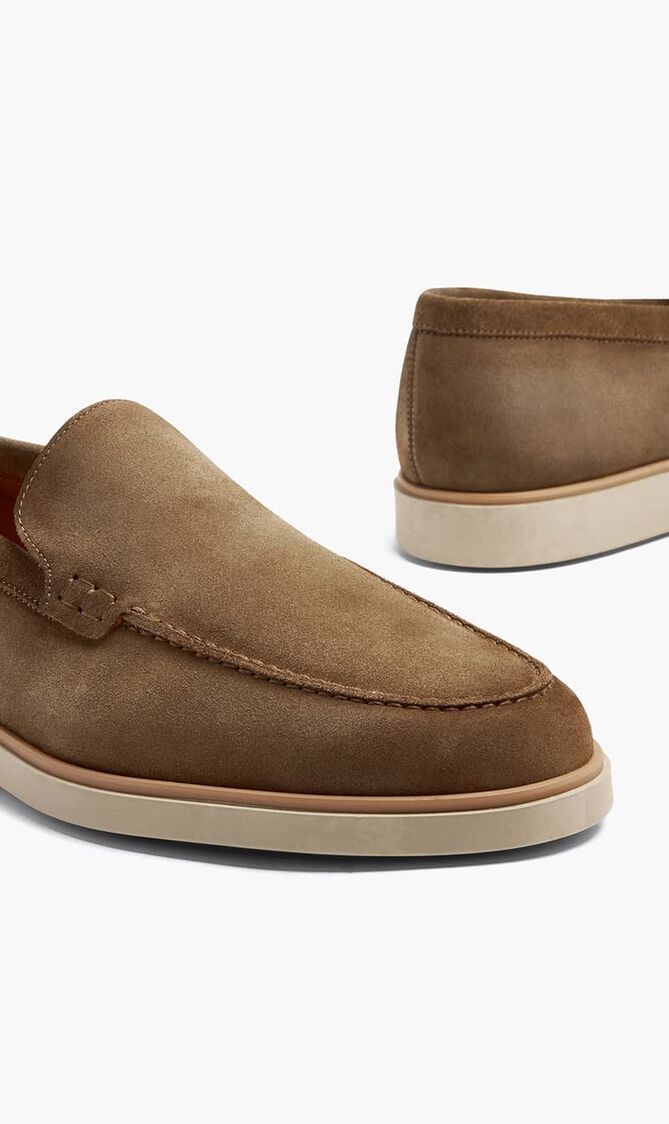 Suede Loafers