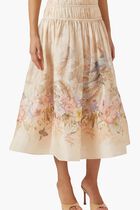 ILLUMINATE DRAWN MIDI SKIRT