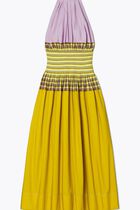 Veronica Plaid Colorblock Dress