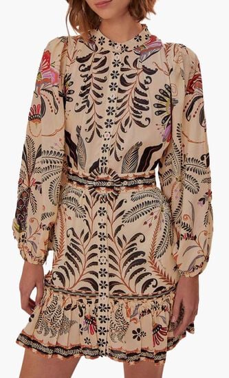 Classic Nature Sand Mini Dress