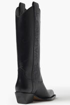 FOR WALKING TEXAN BOOT BLACK BLACK