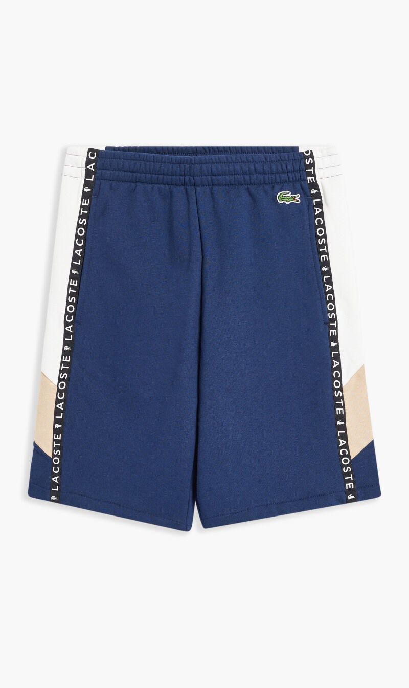 Blue lacoste shorts shop