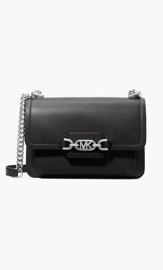 Heather Large Leather Shoulder Bag