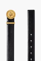 Gold Buckle Medusa Belt