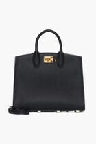 Top Handle Leather Bag