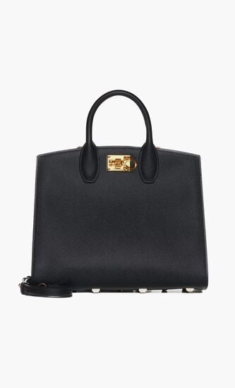Top Handle Leather Bag