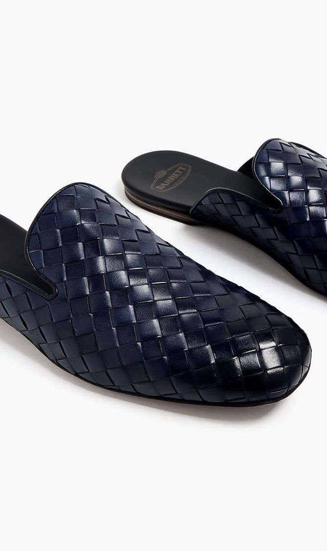 Backless Woven Slippers Backless Woven Slippers