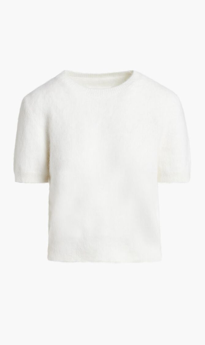 WHITE CREWNECK
