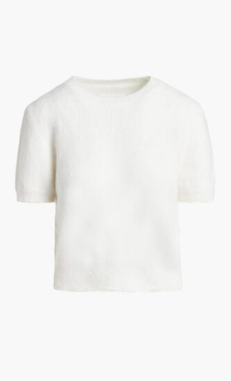 WHITE CREWNECK