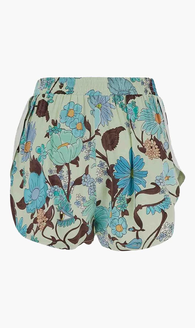 Garden Print Shorts