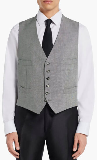 Vest with Buttons