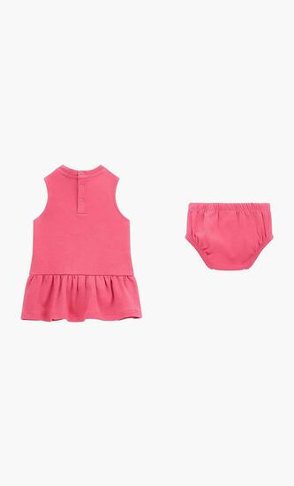 INTERLOCK SLEEVELESS DRESS