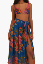 Summer Fruit Midi Skirt