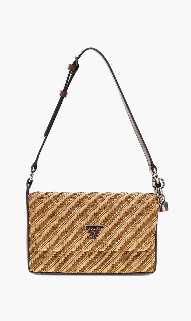 SIMONA FLAP SHOULDER BAG NTC