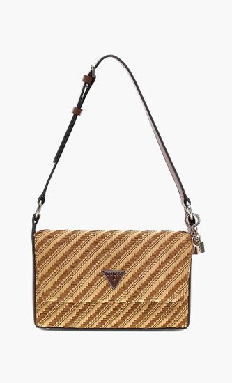 SIMONA FLAP SHOULDER BAG NTC