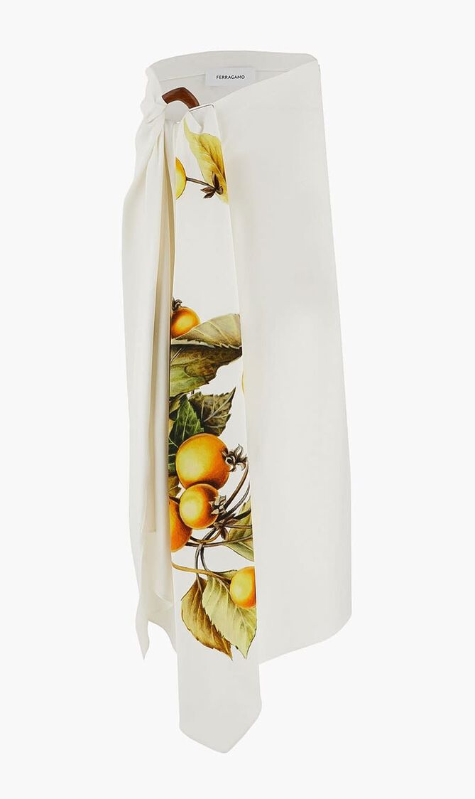 PERSIMMON PRINTLONG SKIRT