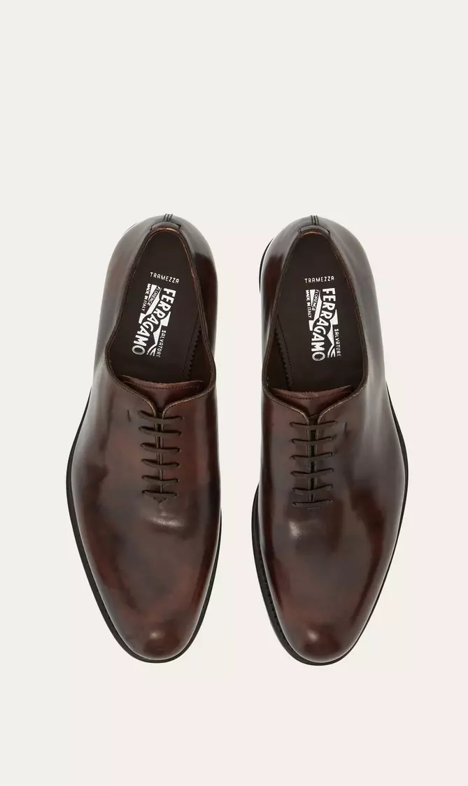 Tramezza Plain Toe Oxford Shoes