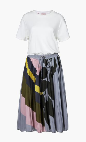 Mockable Pleated Dress
