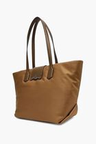 K/Signature Nylon Medium Tote Handbag
