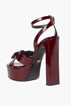 Gianni Ribbon 140 Platform Sandals