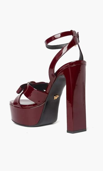 Gianni Ribbon 140 Platform Sandals