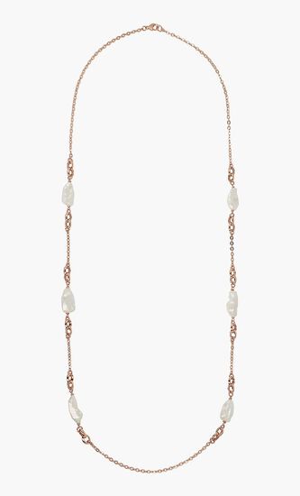 Long Pearl Necklace