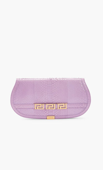 BAG GRECA GODDESS LARGE CLUTCH PYTHON